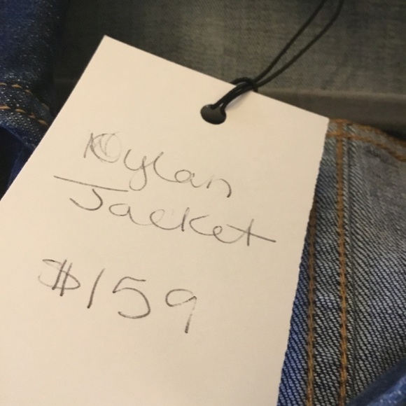 Cabi Denim Jacket with Button Details Size M - Picture 6 of 6